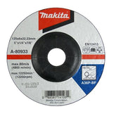 Hectarul - DISC SLEFUIRE OTEL Makita 125X6X22.23